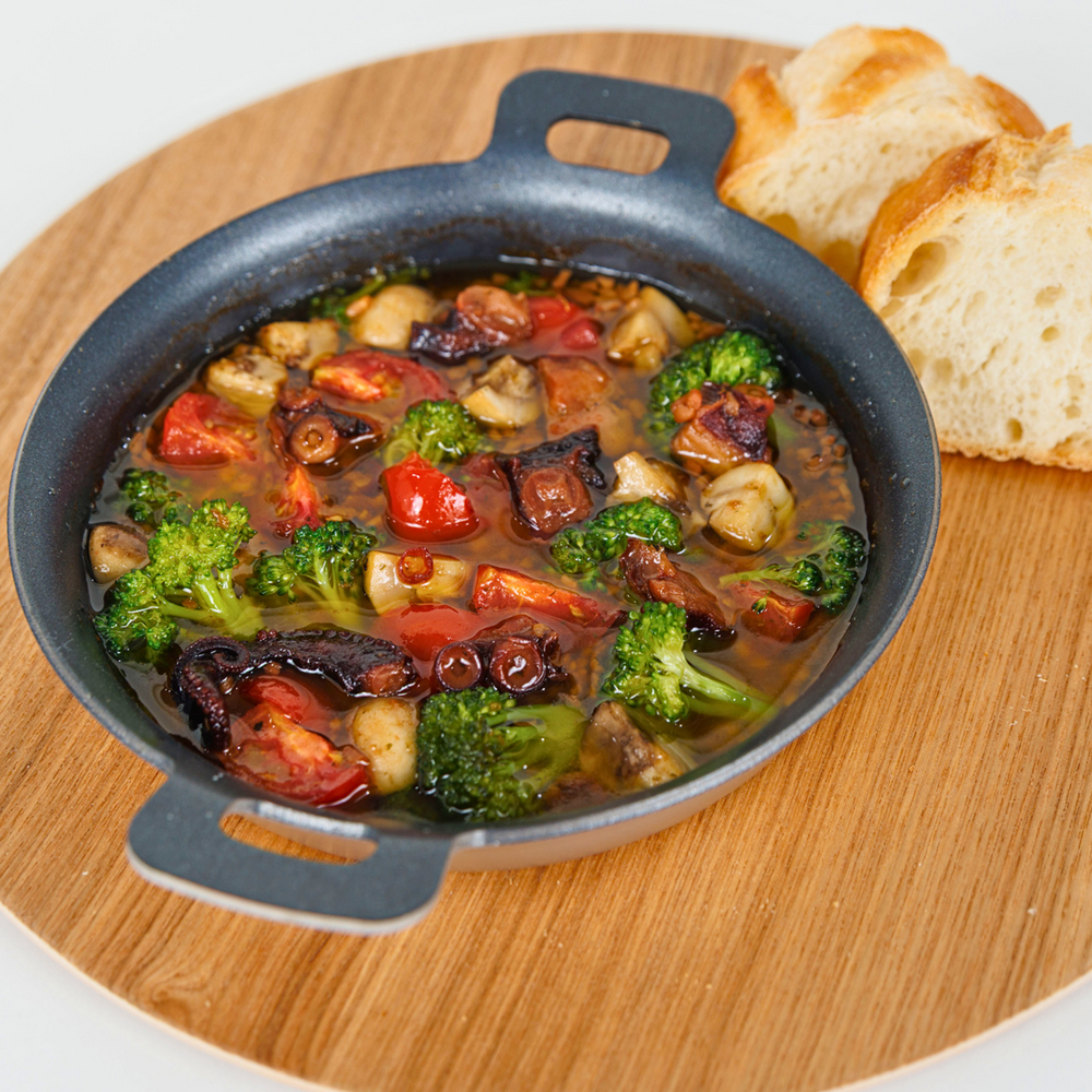 10点 わたこ 1/15販売開始【送料無料】常磐もの タコアヒージョ – いわきの逸品