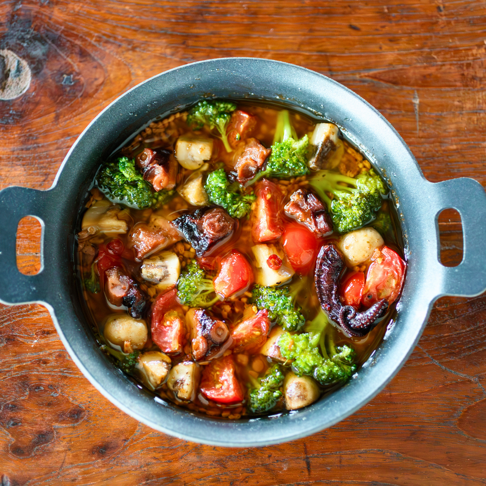 1/15販売開始【送料無料】常磐もの タコアヒージョ – いわきの逸品